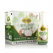 台椰原味椰汁1.25L（6瓶）1月