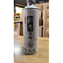 沃嘉伯中式精酿龙井茶啤1L（6灌/件）