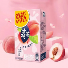 维他蜜桃茶纸盒装（250ml*24/件）